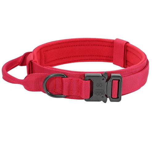 Aaponminimarket Military Tactical Dog Collar & Leash