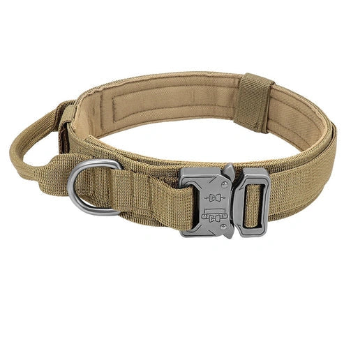Aaponminimarket Military Tactical Dog Collar & Leash