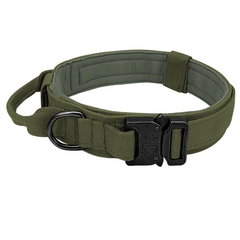 Aaponminimarket Military Tactical Dog Collar & Leash