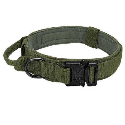 Aaponminimarket Military Tactical Dog Collar & Leash