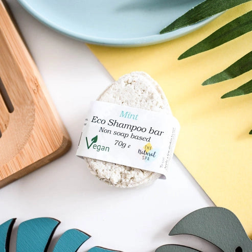 Aaponminimarket Mint ECO Shampoo bar - Non Soap based hair wash