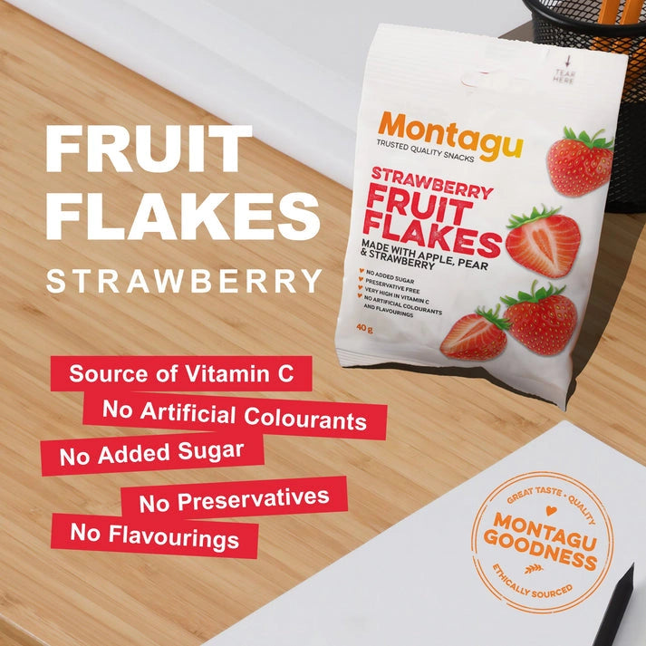 Aaponminimarket Montagu: Fruit Flakes - Strawberry