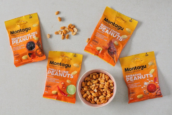 Aaponminimarket Montagu Sriracha Roasted Peanuts 50g