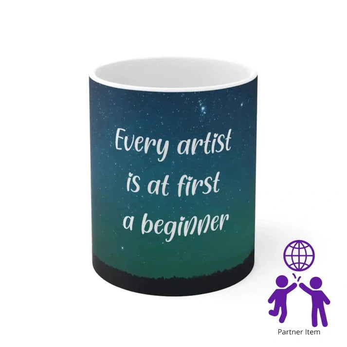 Aaponminimarket Motivational Artist Mug