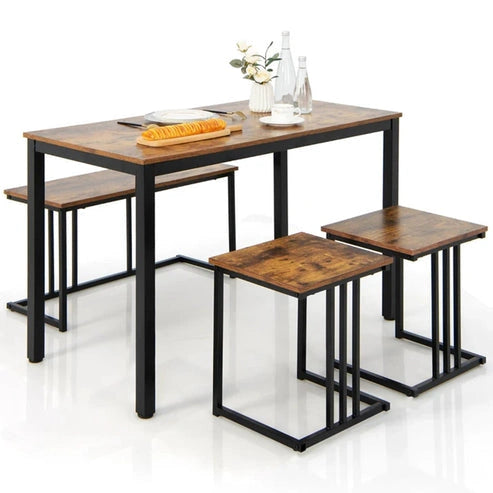 Aaponminimarket NNECW 4-Piece Dining Table Set