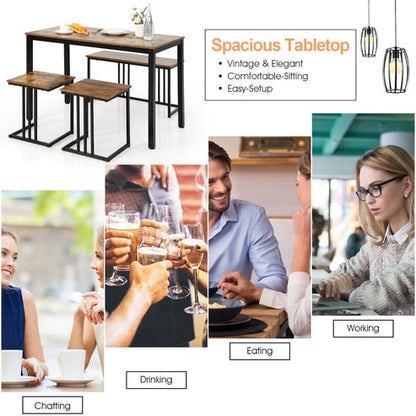 Aaponminimarket NNECW 4-Piece Dining Table Set