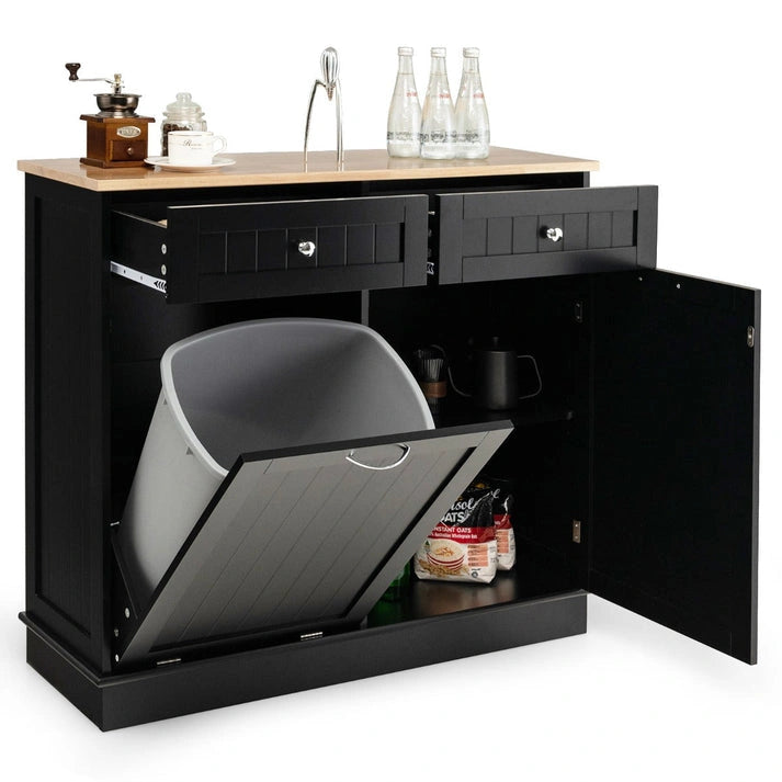 Aaponminimarket NNECW Kitchen Trash Cabinet