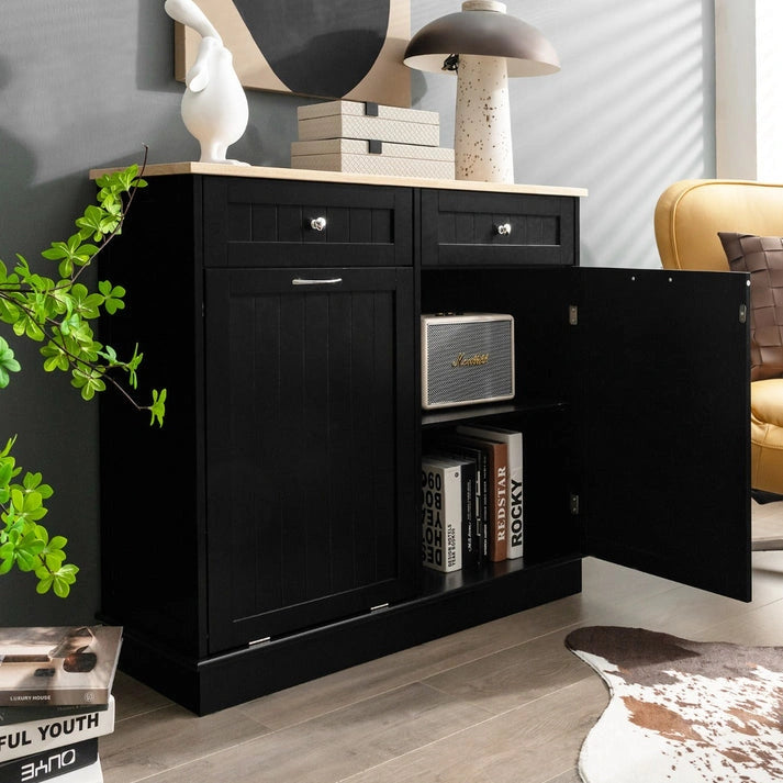 Aaponminimarket NNECW Kitchen Trash Cabinet