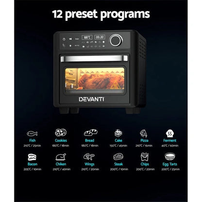 Aaponminimarket NNEDSZ 15L LCD Air Fryer Oven
