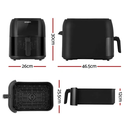 Aaponminimarket NNEDSZ 8L LCD Air Fryer
