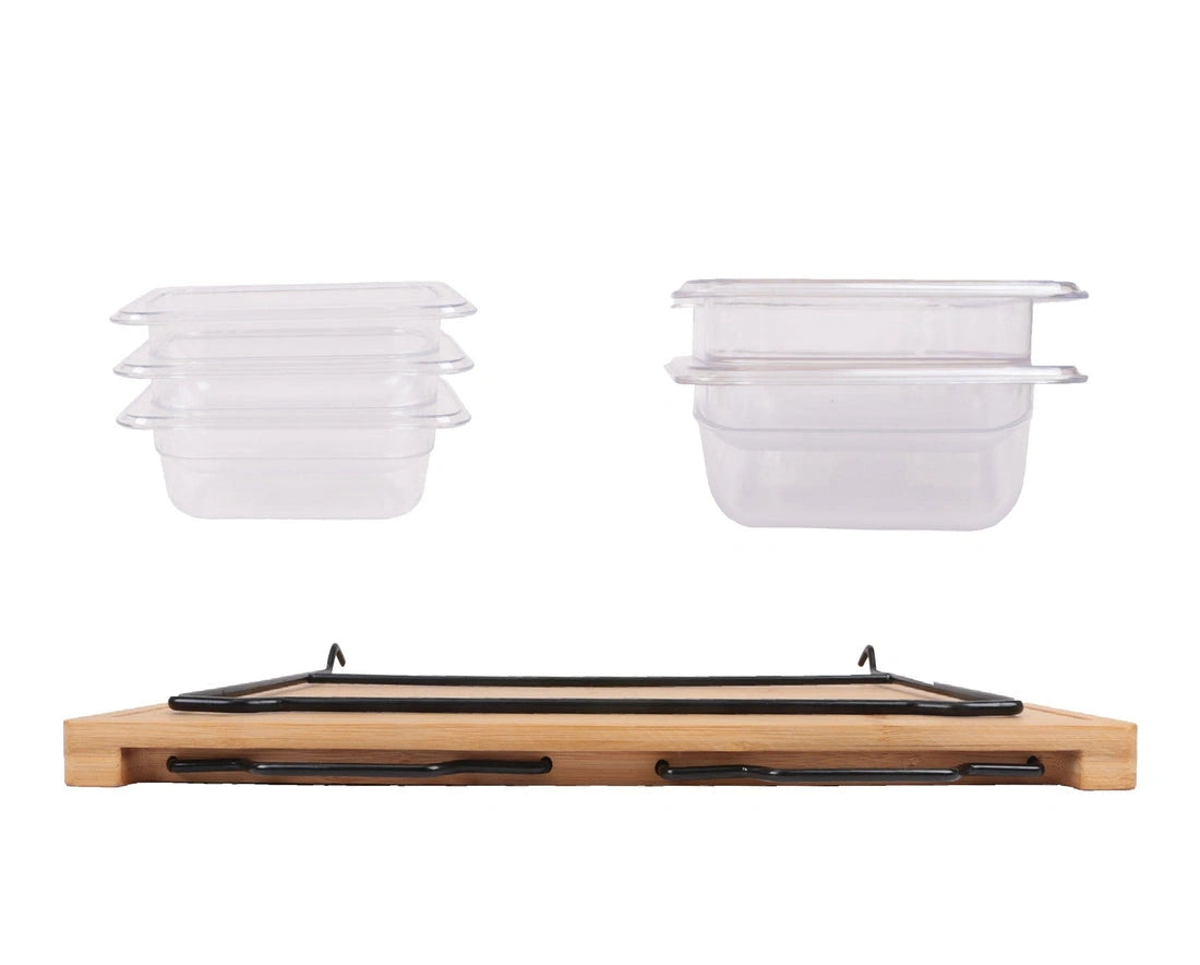 Aaponminimarket NNEDSZ Bamboo Cutting Board Set