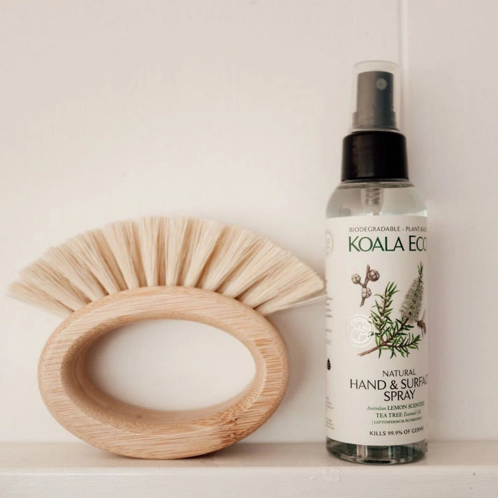 Aaponminimarket NNEDSZ Bamboo Veggie Scrubber Brush