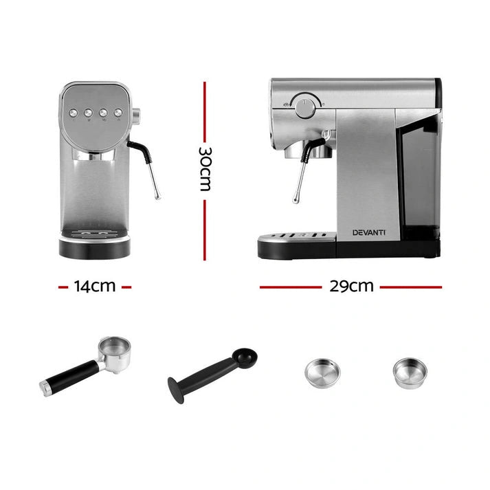 Aaponminimarket NNEDSZ Devanti 20 Bar Espresso Machine