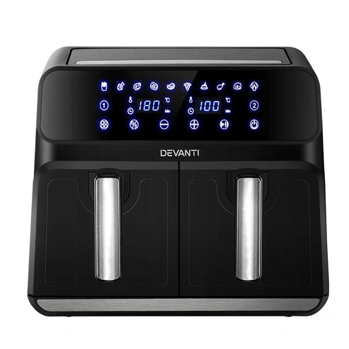 Aaponminimarket NNEDSZ Devanti 8L Dual Zone Air Fryer