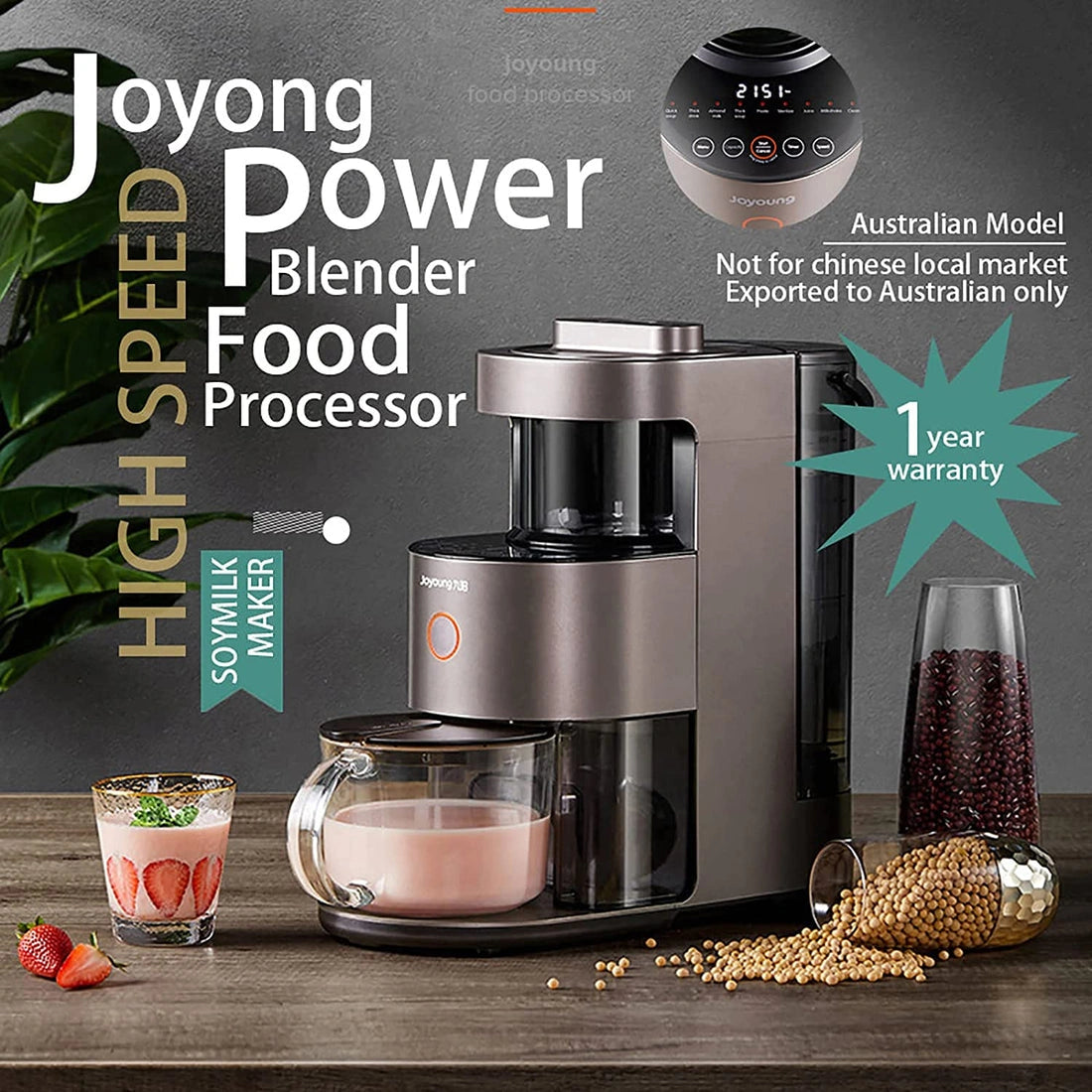 Aaponminimarket NNEDSZ Joyoung High-Speed Blender Food Processor