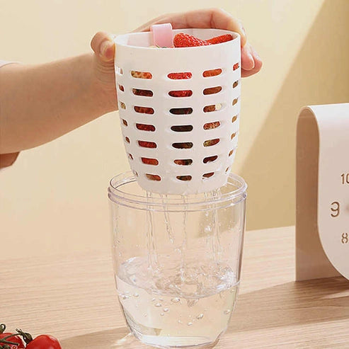 Aaponminimarket NNEDSZ Leakproof Fruit and Salad Storage Box