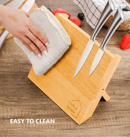 Aaponminimarket NNEDSZ Natural Bamboo Magnetic Knife