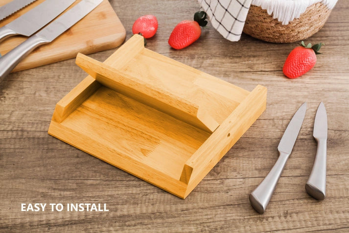 Aaponminimarket NNEDSZ Natural Bamboo Magnetic Knife