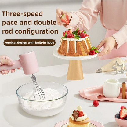 Aaponminimarket NNEDSZ Pink Portable Electric Hand Mixer