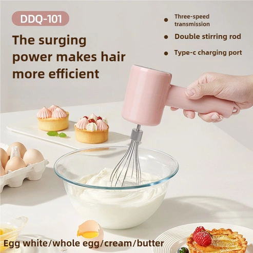 Aaponminimarket NNEDSZ Pink Portable Electric Hand Mixer