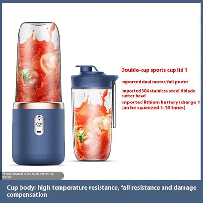Aaponminimarket NNEDSZ Portable High-Speed Blender with USB