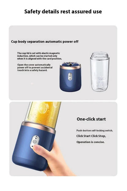 Aaponminimarket NNEDSZ Portable High-Speed Blender with USB