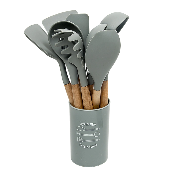 Aaponminimarket NNEDSZ Silicone Utensil Set (13-Piece)