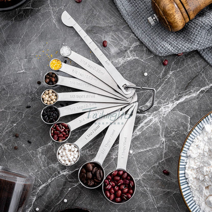 Aaponminimarket NNEDSZ Stainless Steel Measuring Spoons