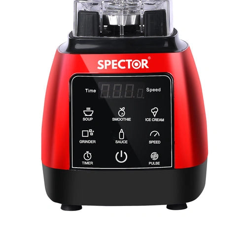 Aaponminimarket NNEIDS Spector 2L Commercial Blender (Red)