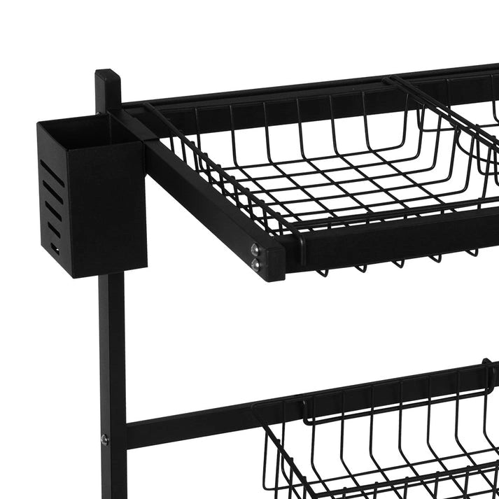 Aaponminimarket NNEIDS TOQUE Over Sink Dish Drying Rack Steel