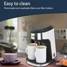 Aaponminimarket NNEOBA 2-Cup 220V Drip Coffee Maker