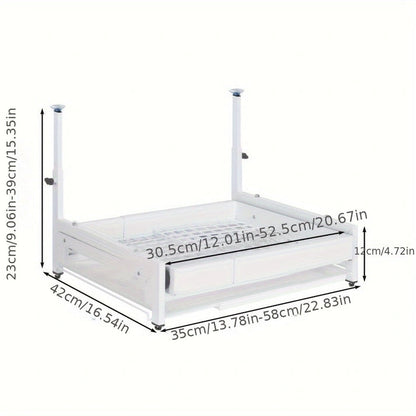 Aaponminimarket NNETMWF Extendable Pull-Out Dish Rack