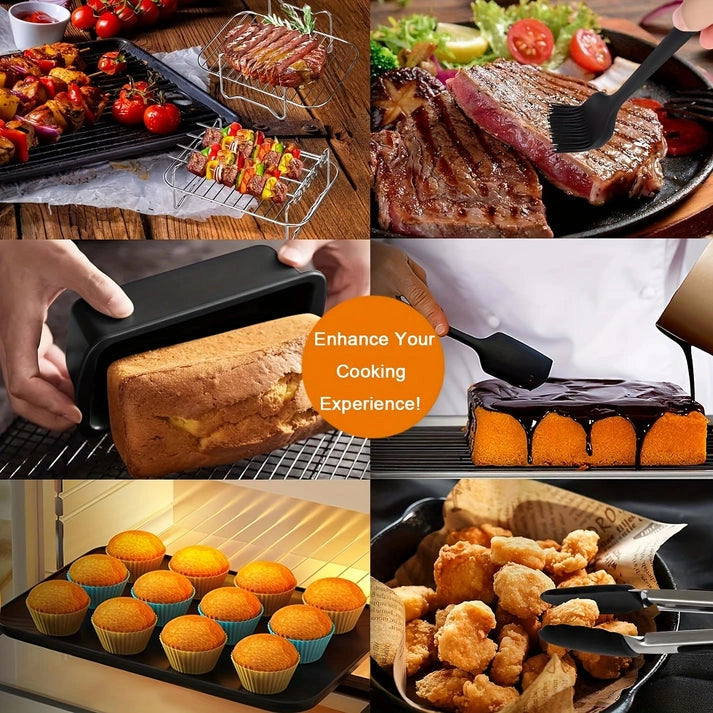 Aaponminimarket NNETM 10-Piece Air Fryer Accessory Kit
