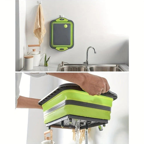 Aaponminimarket NNETM 2-in-1 Cutting Board & Dish Tub