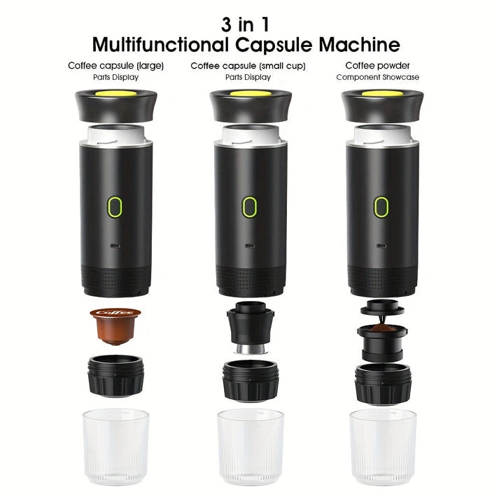 Aaponminimarket NNETM Coffee Maker Self-Heating Espresso Machine