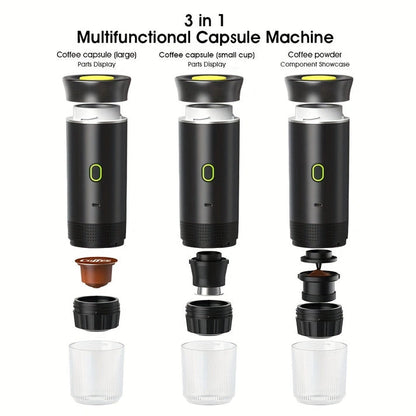 Aaponminimarket NNETM Coffee Maker Self-Heating Espresso Machine