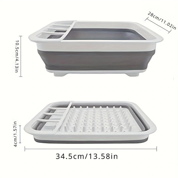 Aaponminimarket NNETM Dish Rack with Utensil Holder
