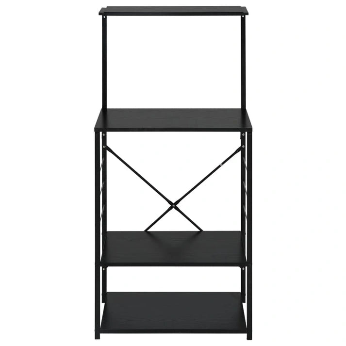 Aaponminimarket NNEVL Microwave Cabinet (Black)