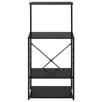 Aaponminimarket NNEVL Microwave Cabinet (Black)