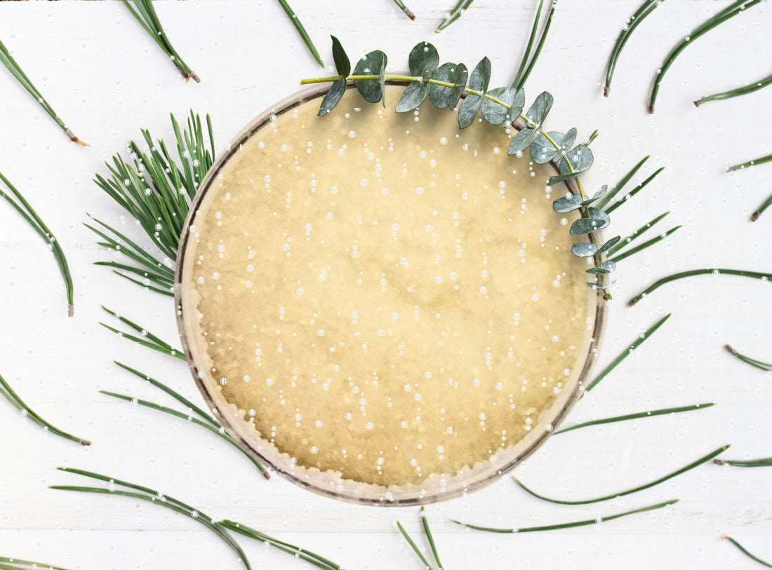Aaponminimarket Natural Body Scrub with Organic Essential Oils