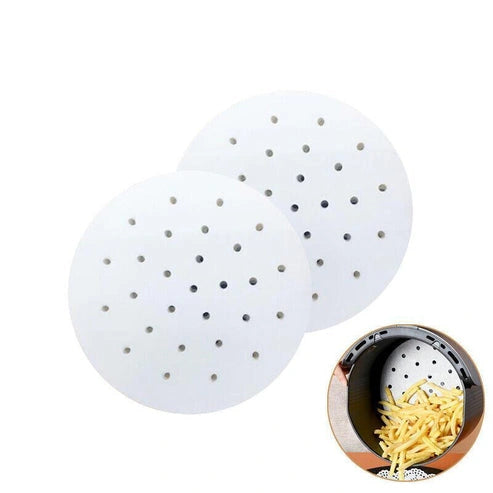 Aaponminimarket Non-Stick Air Fryer Parchment Liners - 18CM