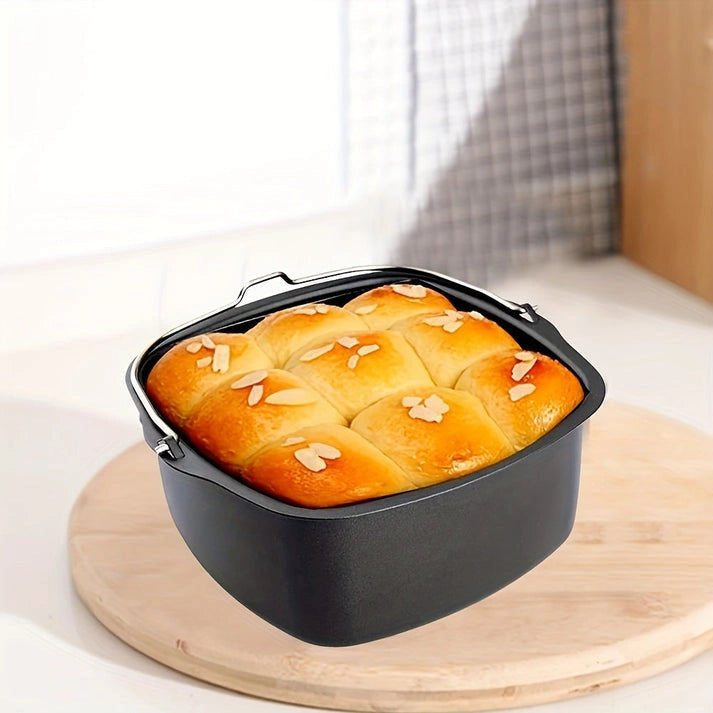 Aaponminimarket Non-Stick Cake Pan Air Fryer Baking Tray