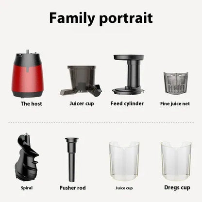 Aaponminimarket Nutrient-Rich Low Speed Juicer