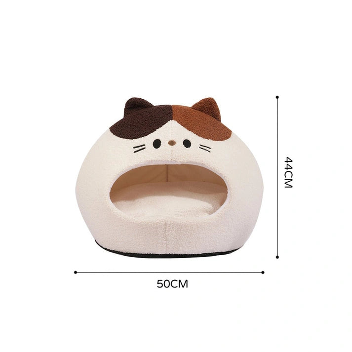 Aaponminimarket One Bite Ivory Pet Bed