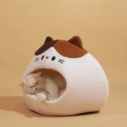 Aaponminimarket One Bite Ivory Pet Bed