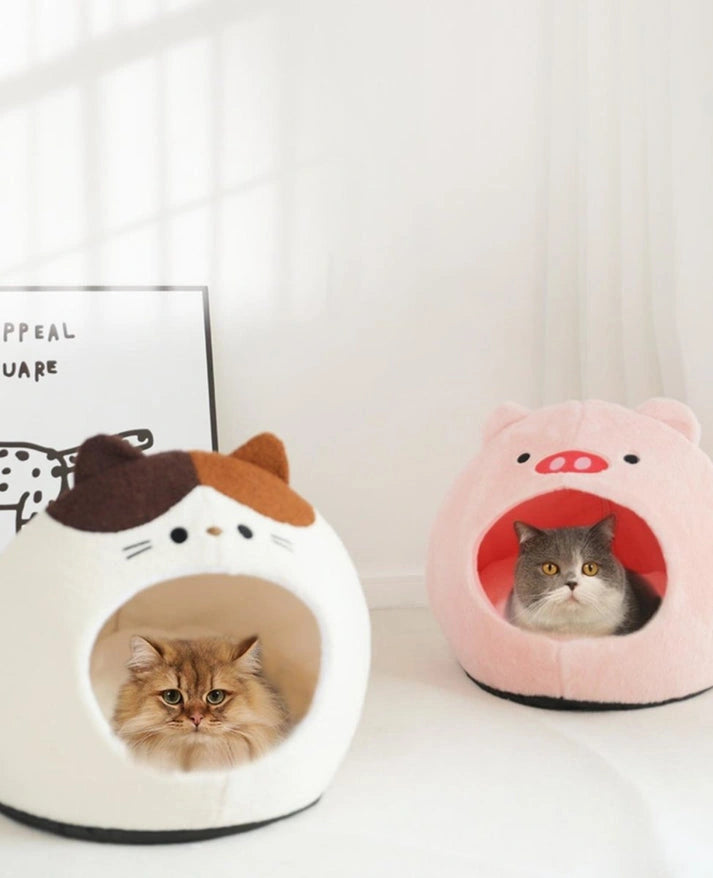 Aaponminimarket One Bite Ivory Pet Bed