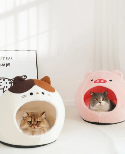 Aaponminimarket One Bite Ivory Pet Bed