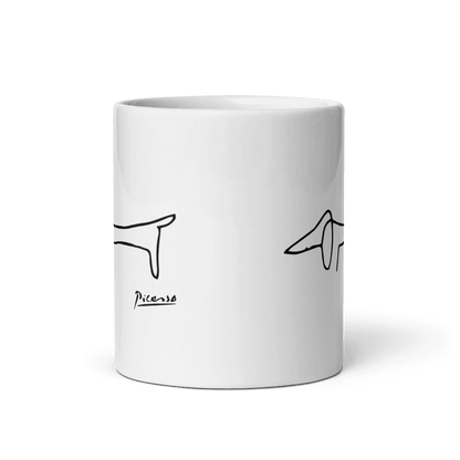 Aaponminimarket Pablo Picasso Dachshund Dog (Lump) Artwork Mug