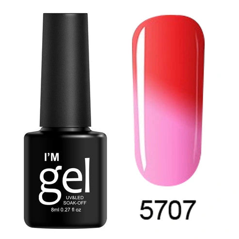 Aaponminimarket Peelable Glitter Nail Polish – Color-Changing