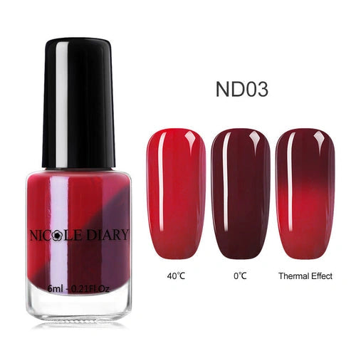 Aaponminimarket Peelable Glitter Nail Polish – Color-Changing